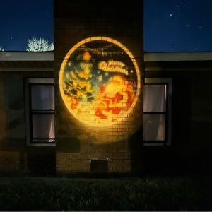 Christmas light projector Santa Clause